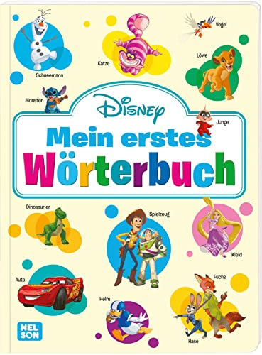 Mein erstes Disney Buch: Mein erstes Wörterbuch: Pappbilderbuch für Kinder ab 2 Jahren von Nelson